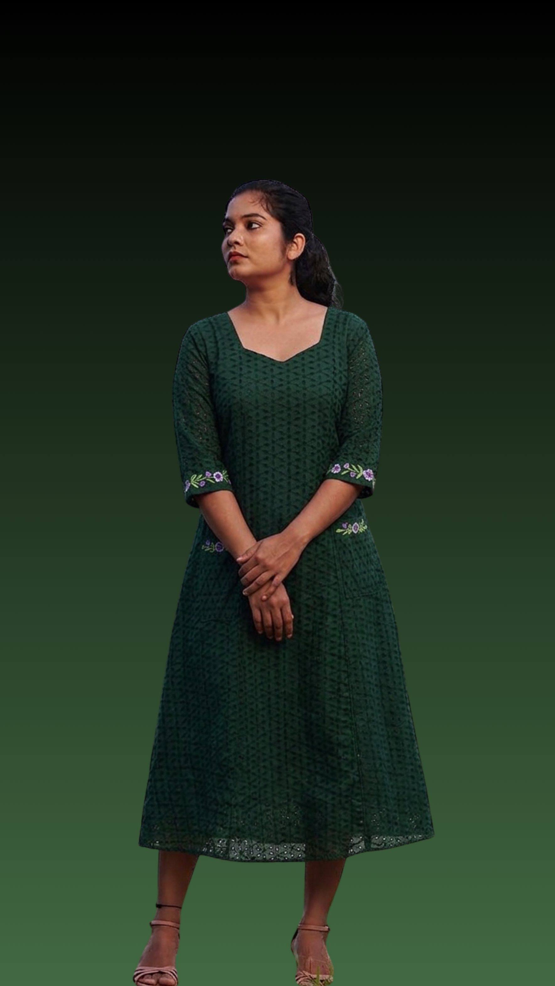 Cotton Hakoba Dress